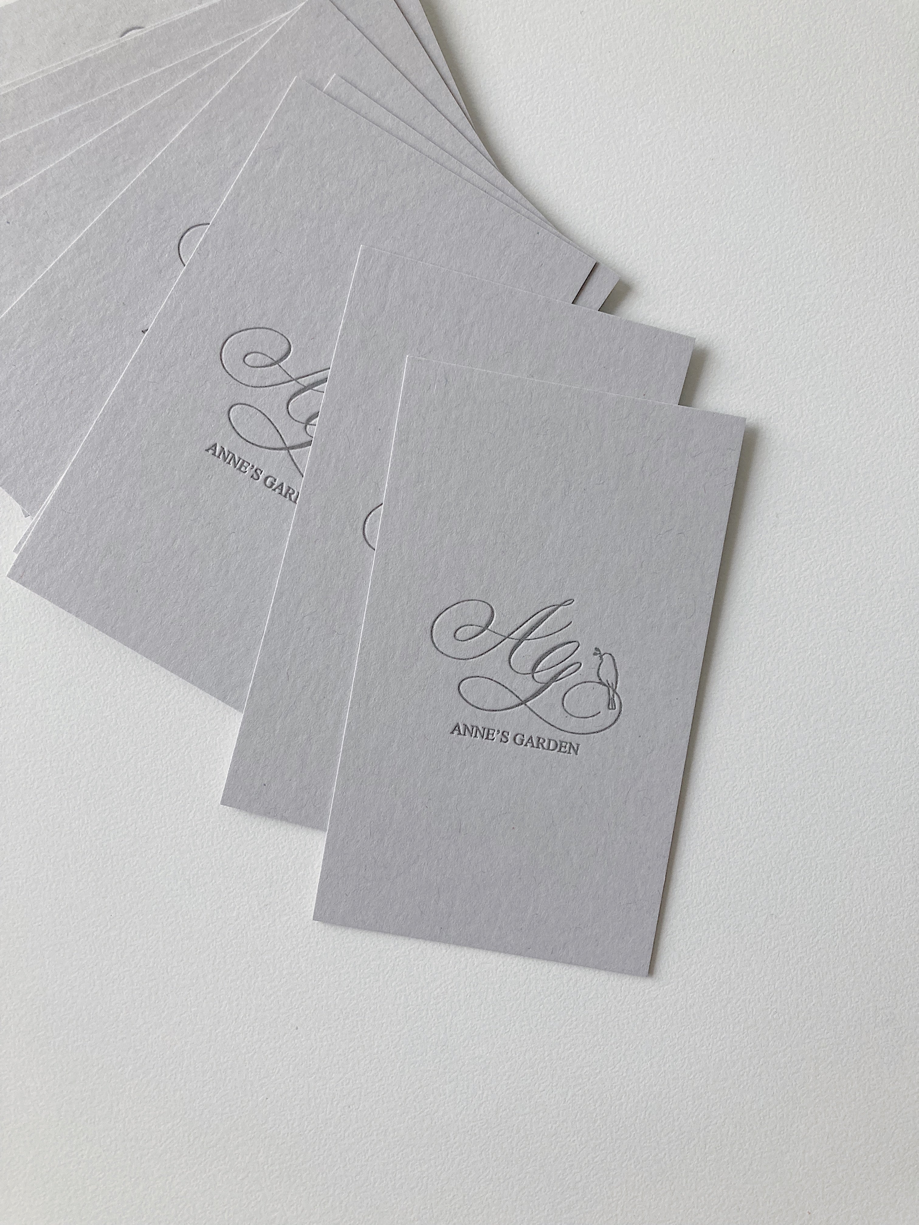 花とデリカテッセンの店 名刺デザイン chisato hirayama