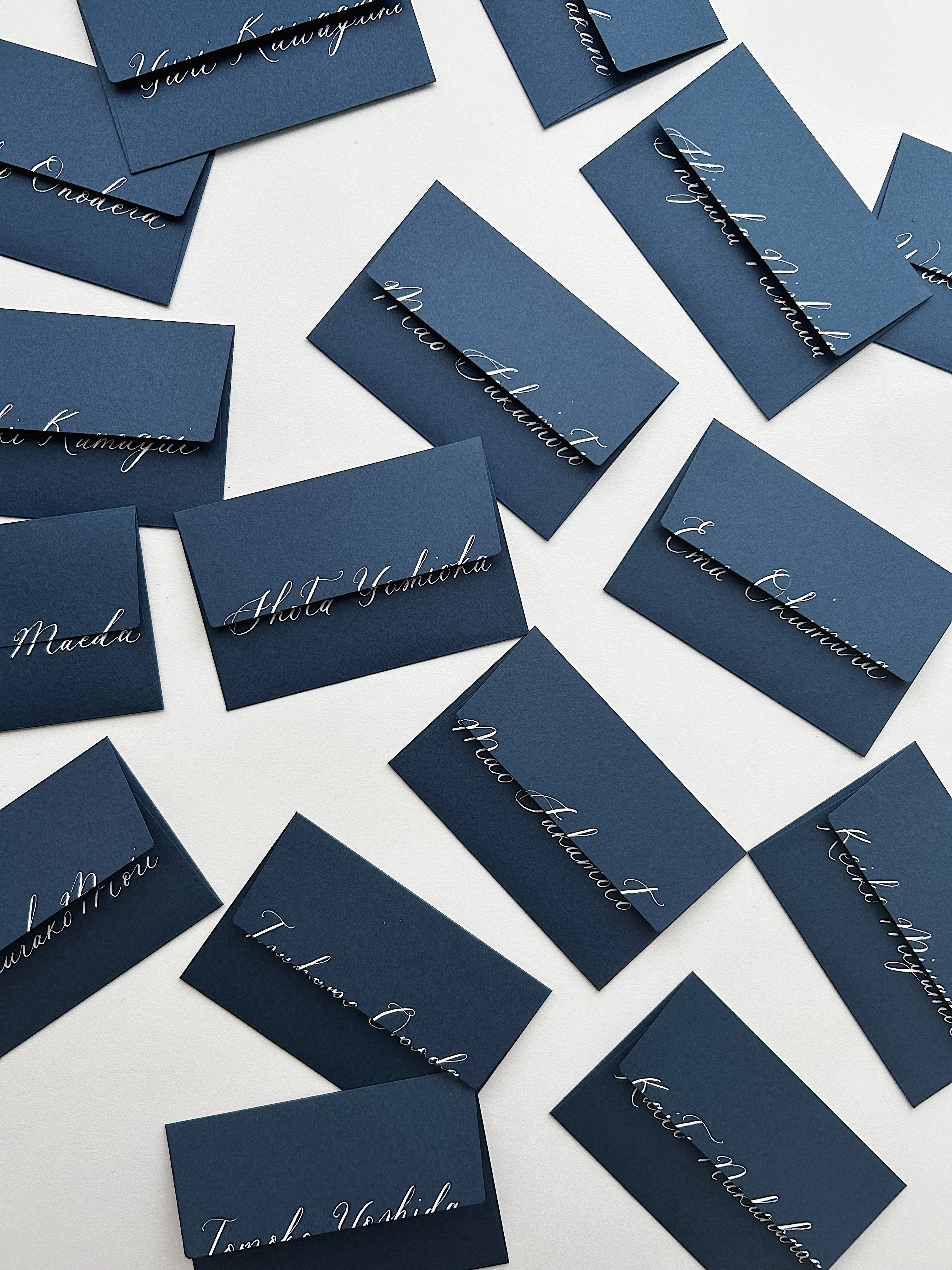 レターセレモニー スイッチングレター 封筒 結婚式 カリグラフィー