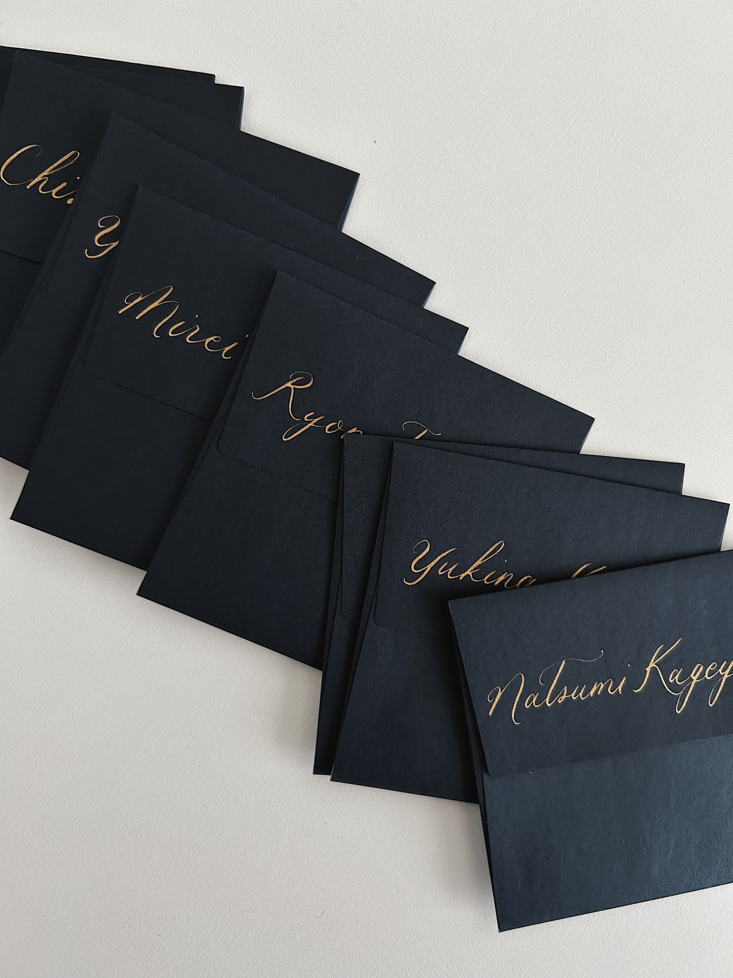 レターセレモニー 封筒 カリグラフィー筆耕 ウェディング 結婚式