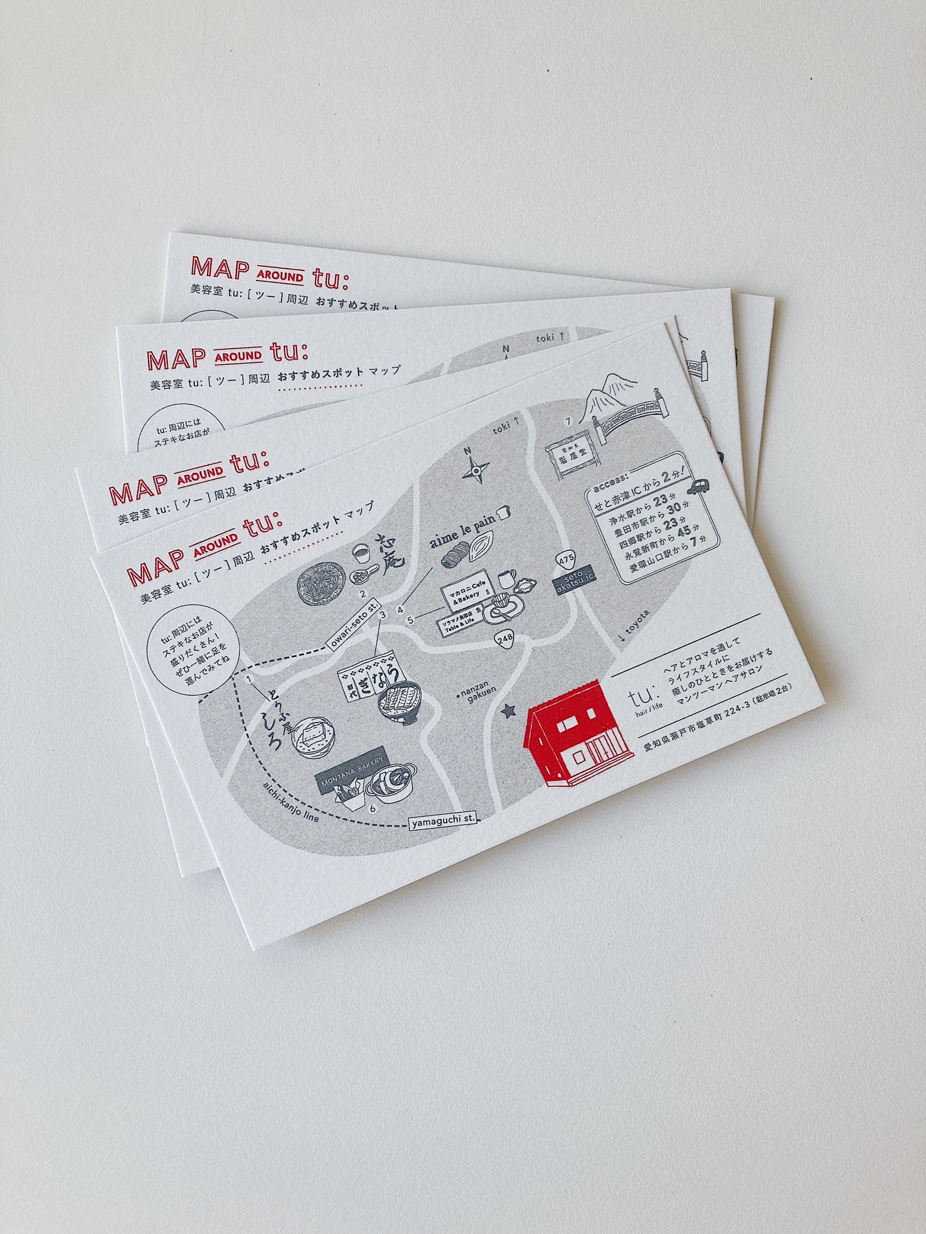 イラストマップを描いたDMデザイン / MAP DM DESIGN, ILLUSTRATIONS