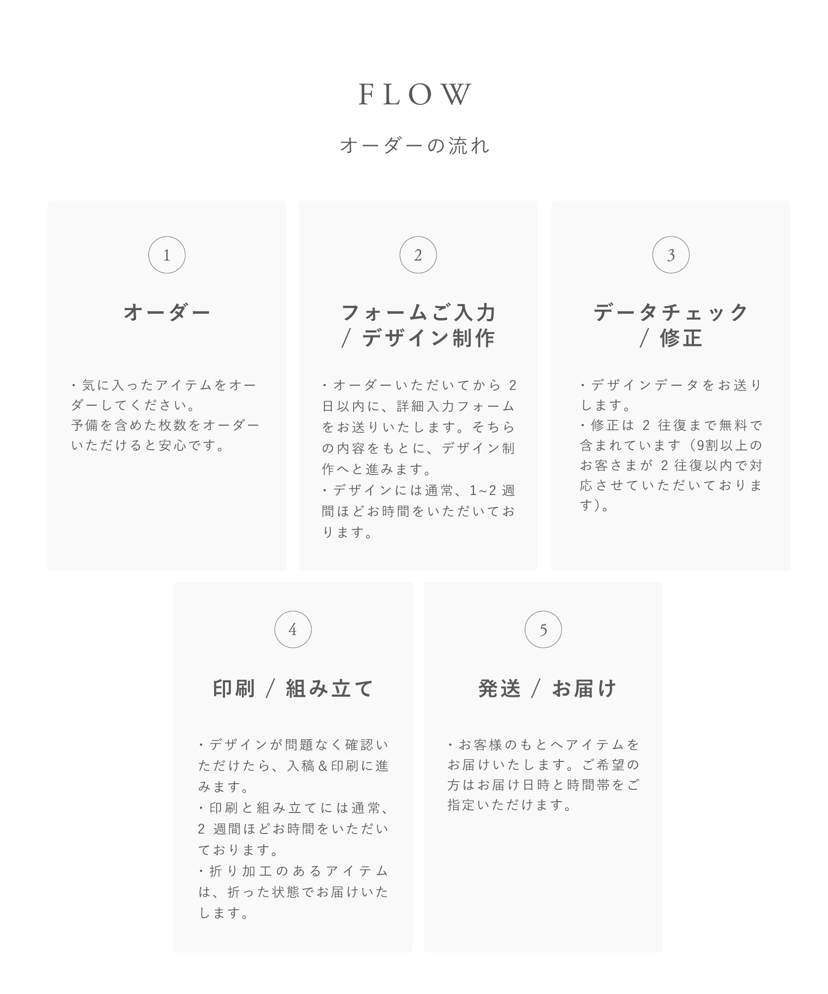 magnolia / 招待状