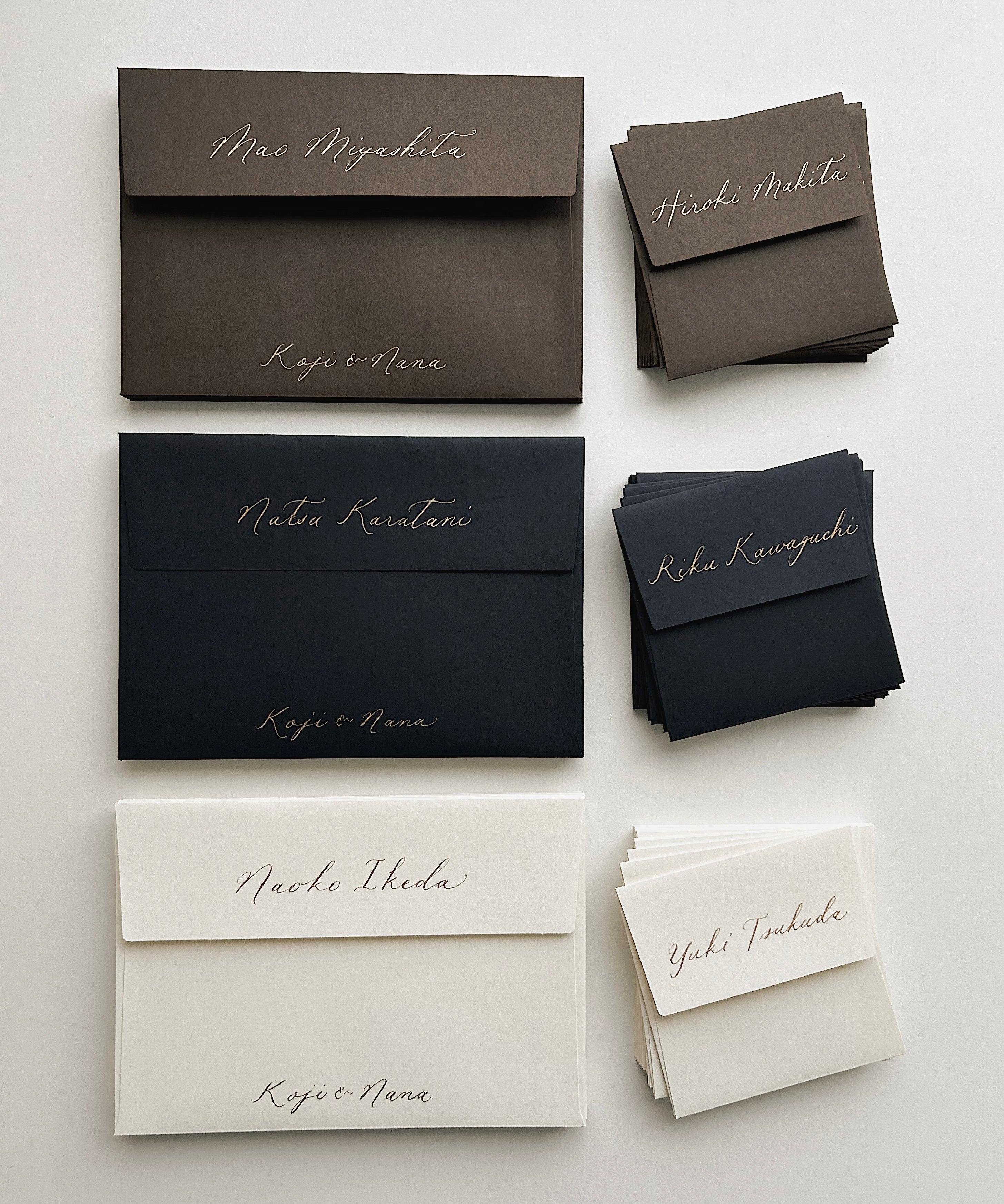 Envelope & card set / 封筒&カードセット