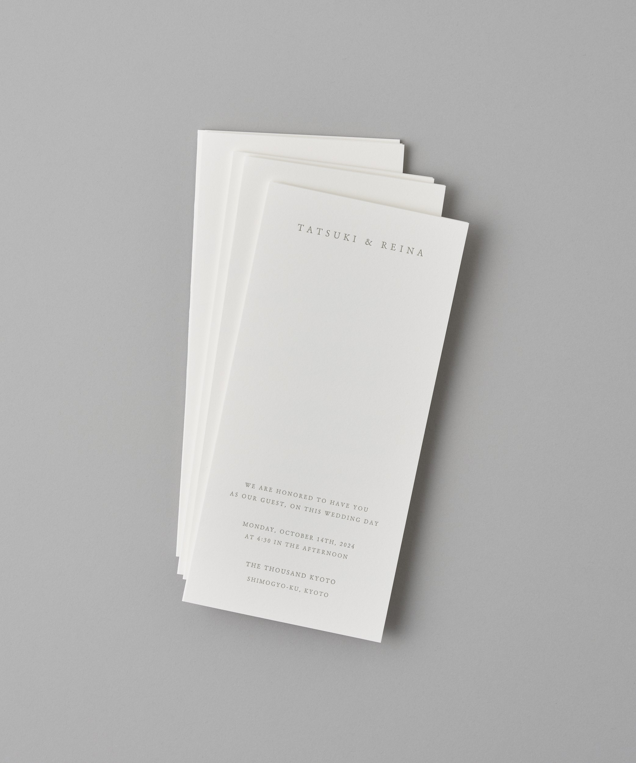 001. ペーパーサンプルset / セミカスタムシリーズ