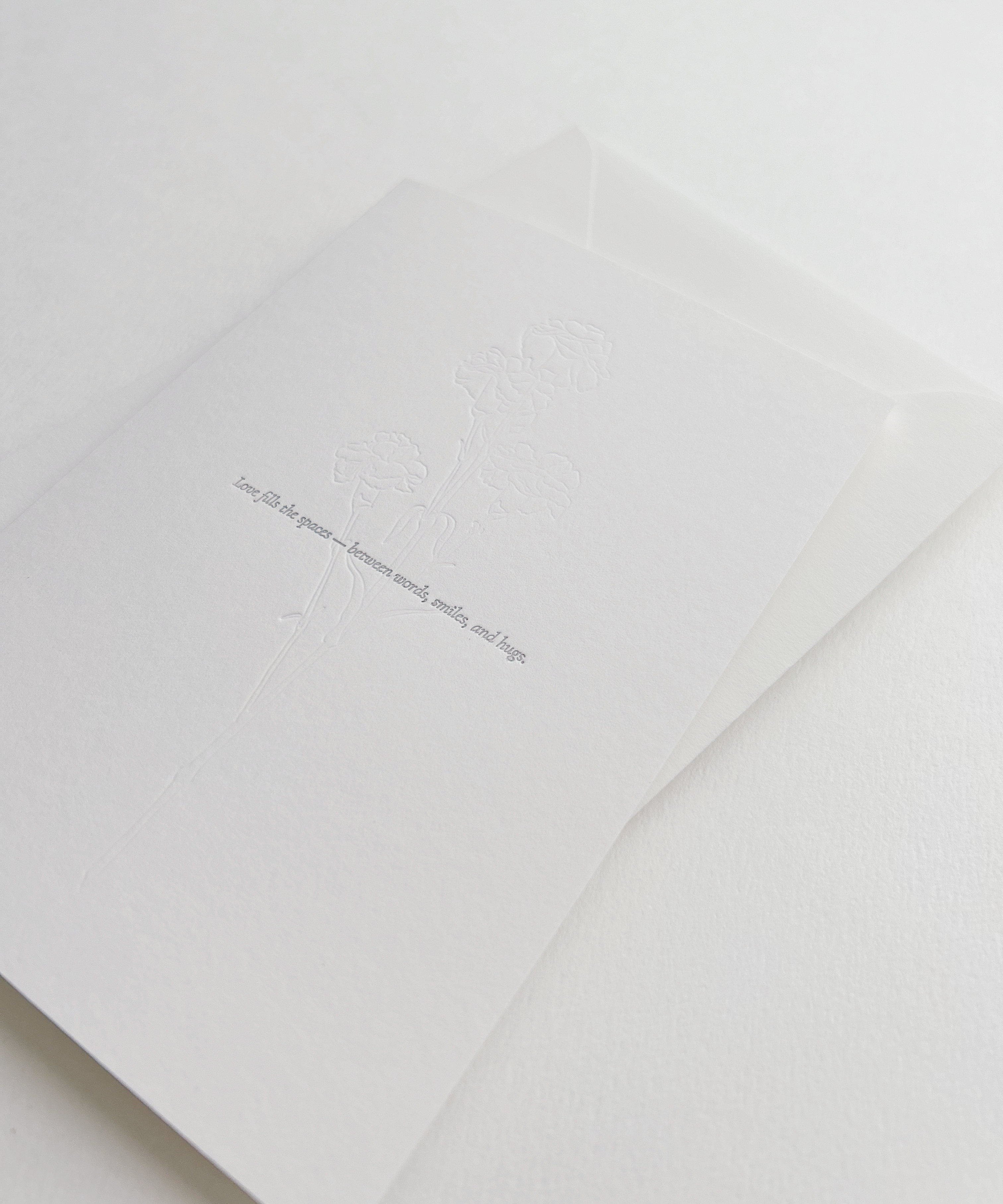 Message card "love" / メッセージカード”love”