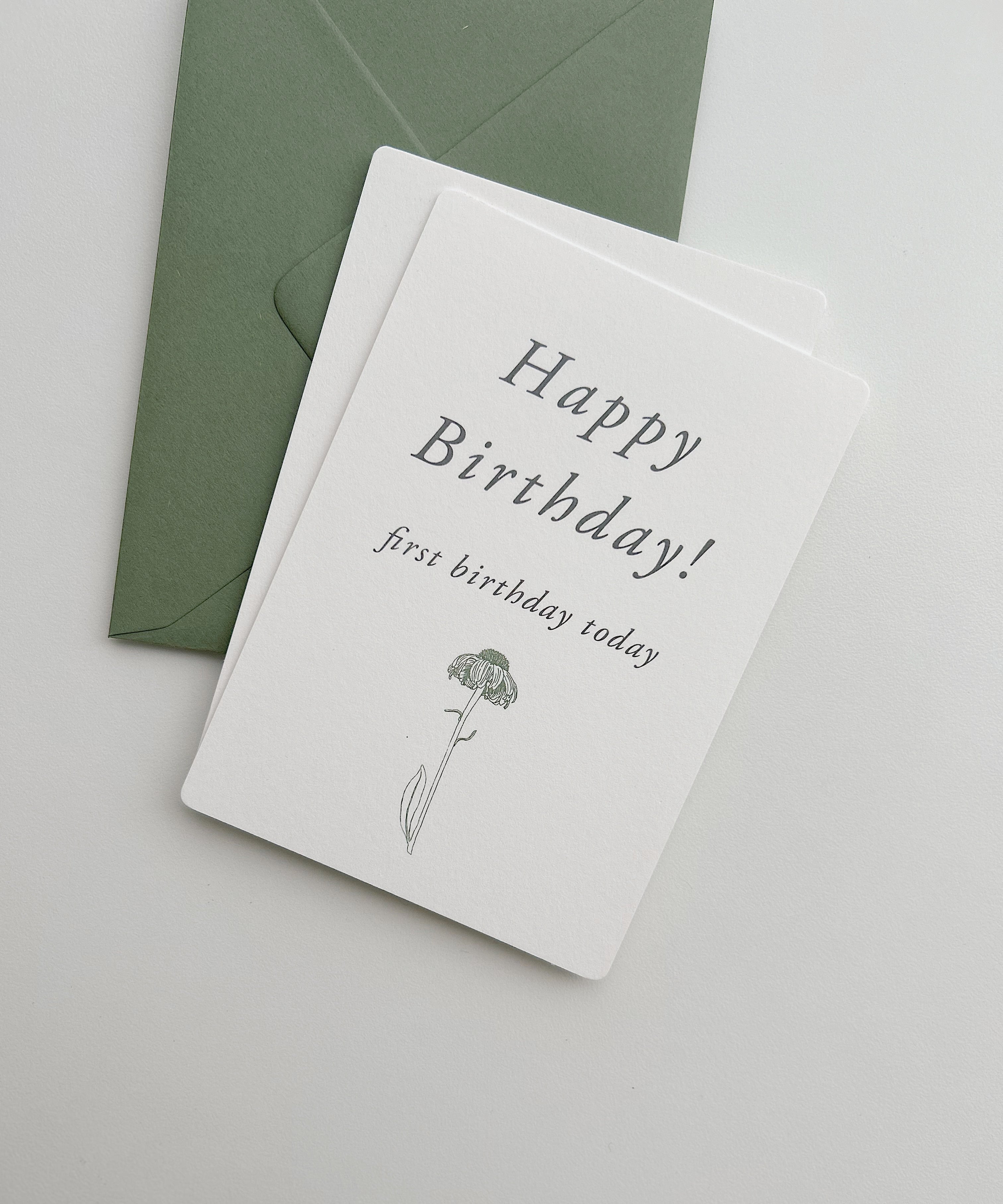 Milestone Card Mini Set / お花とハーブのマンスリーカード ミニセット