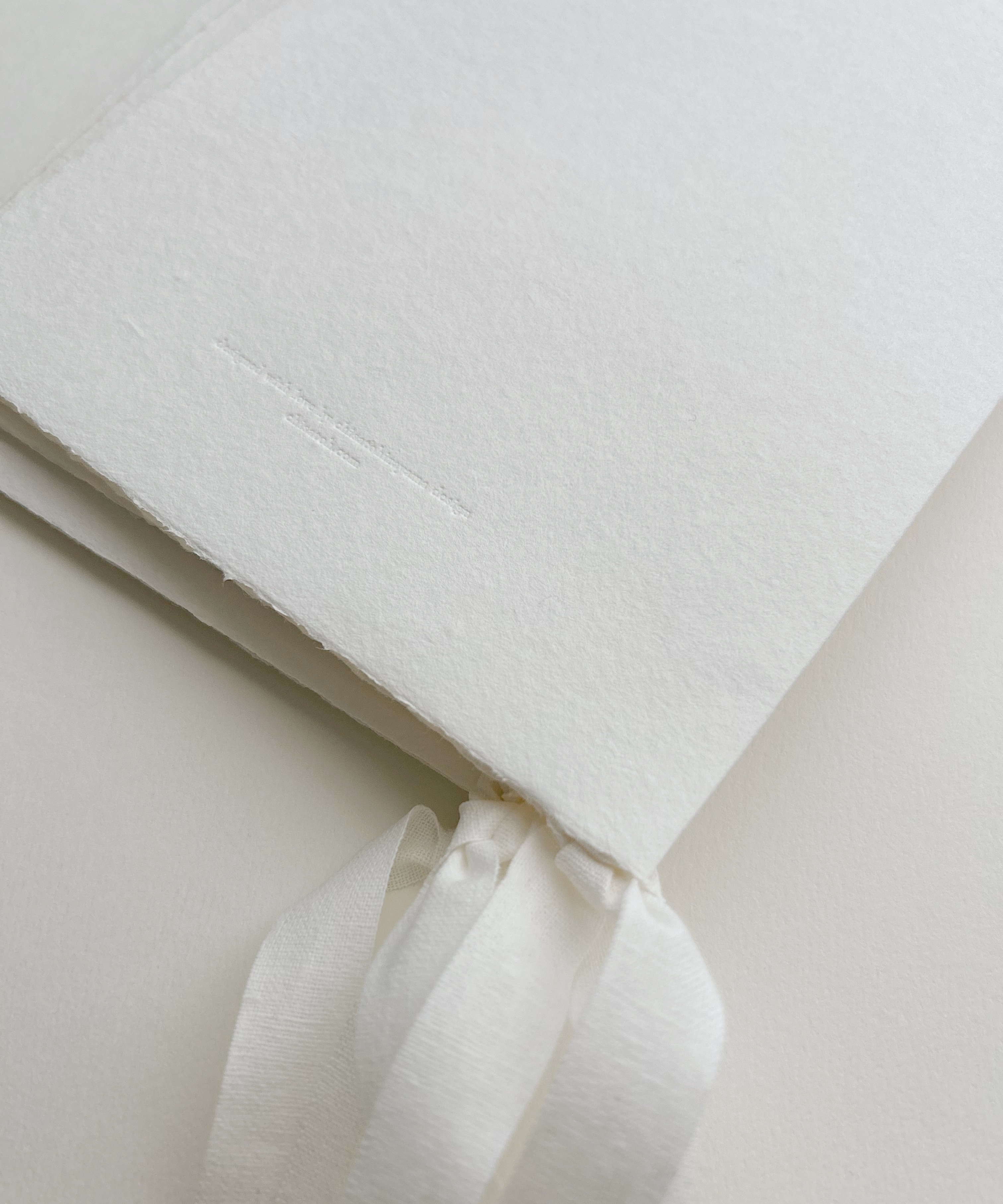 HANDMADE PAPER CERTIFICATE / 手漉き紙の結婚証明書