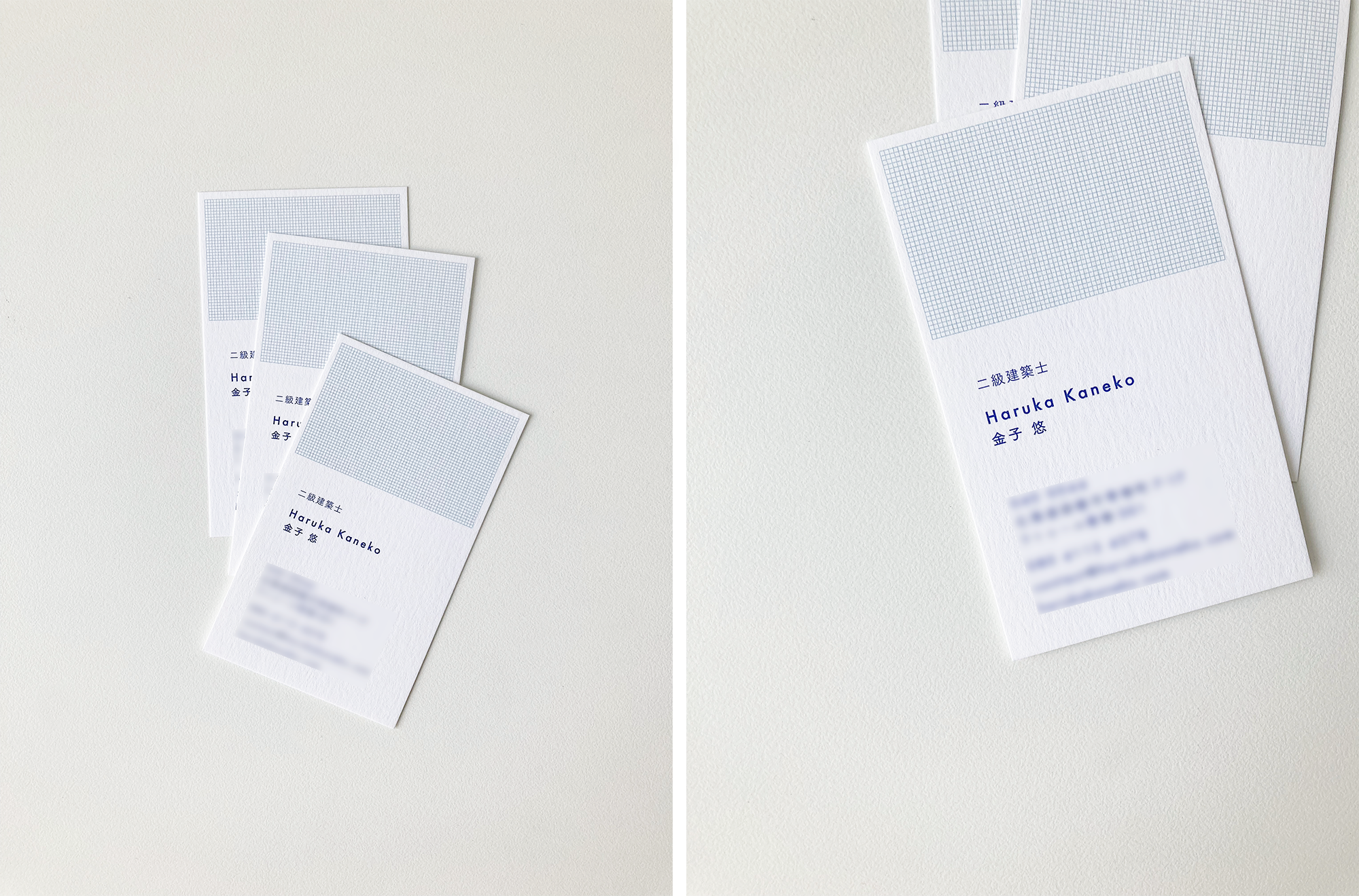 建築士さまの名刺デザイン / Business card design