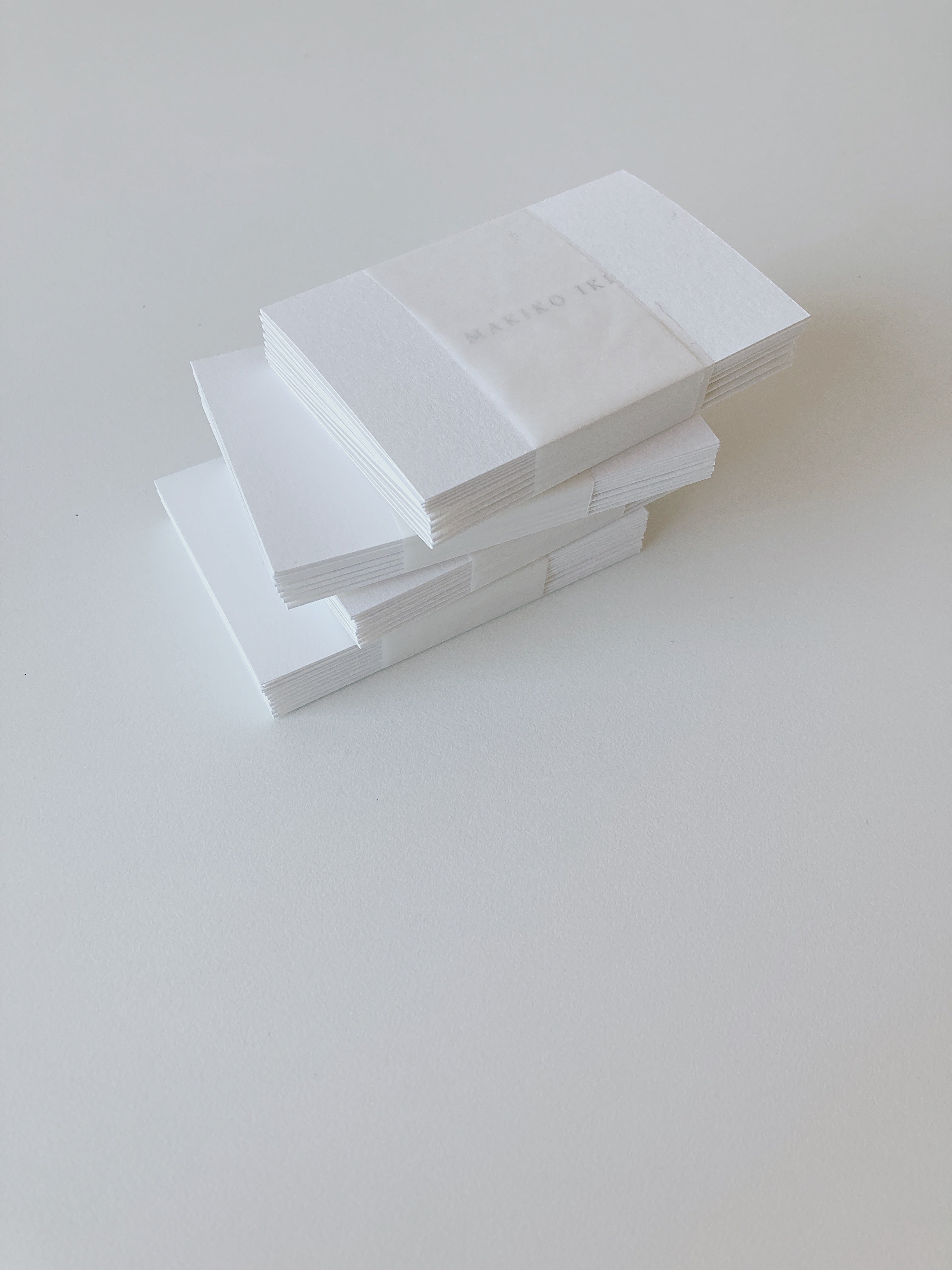Folded Place cards / 二つ折りの席札