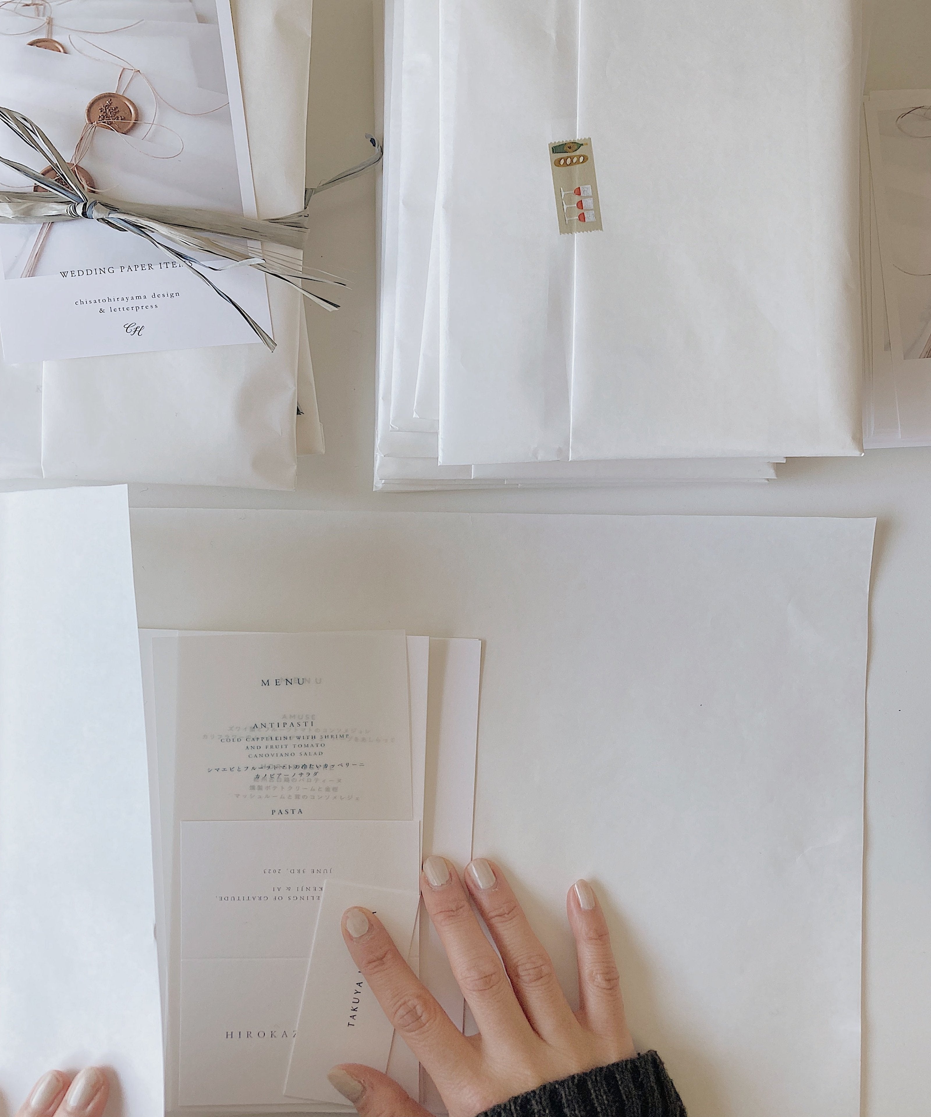 Paper Sample Set / ペーパーサンプルセット ］クーポン付き