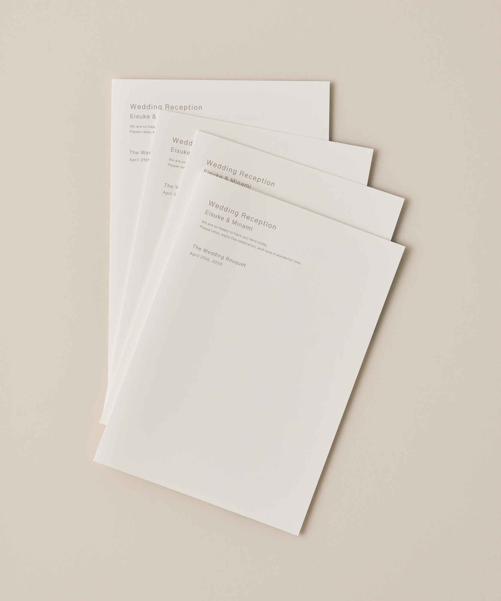 magnolia / 席次表