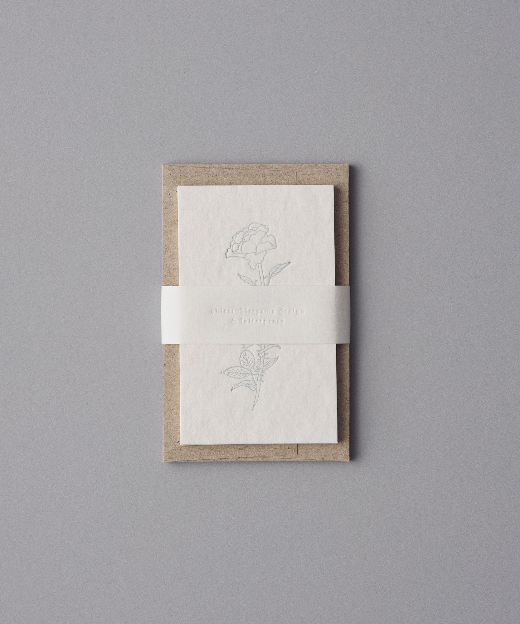 Message cards 'Rose' / バラのメッセージカード